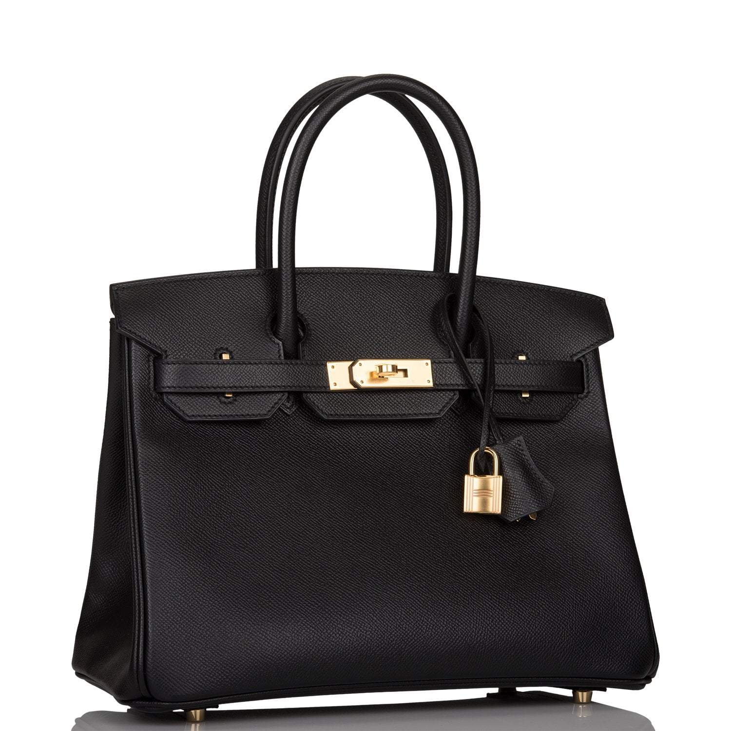 Hermes Black Epsom Birkin 30cm Gold Hardware - Exclusu