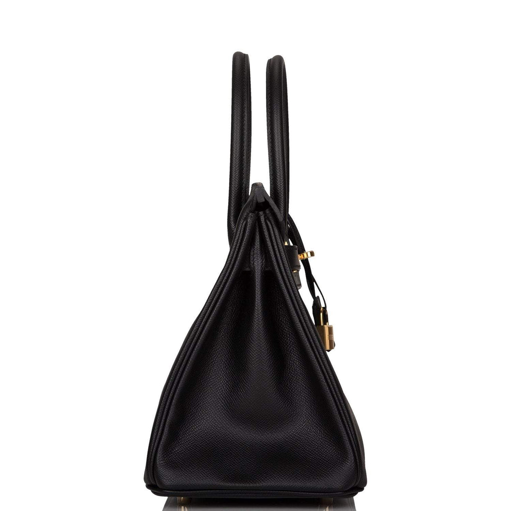 Hermes Black Epsom Birkin 30cm Gold Hardware - Exclusu