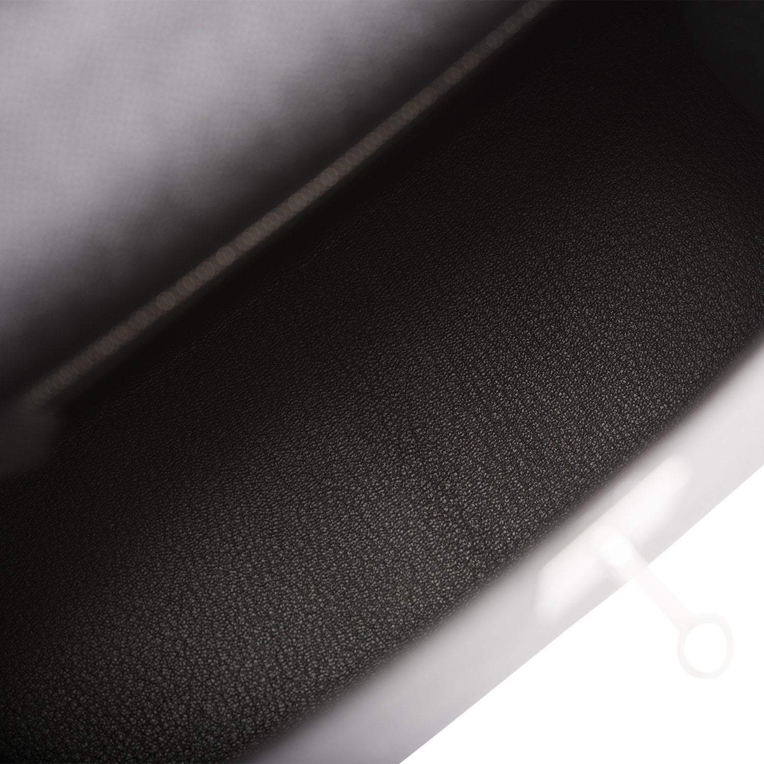 Hermes Black Epsom Sellier Kelly 28cm Palladium Hardware - Exclusu