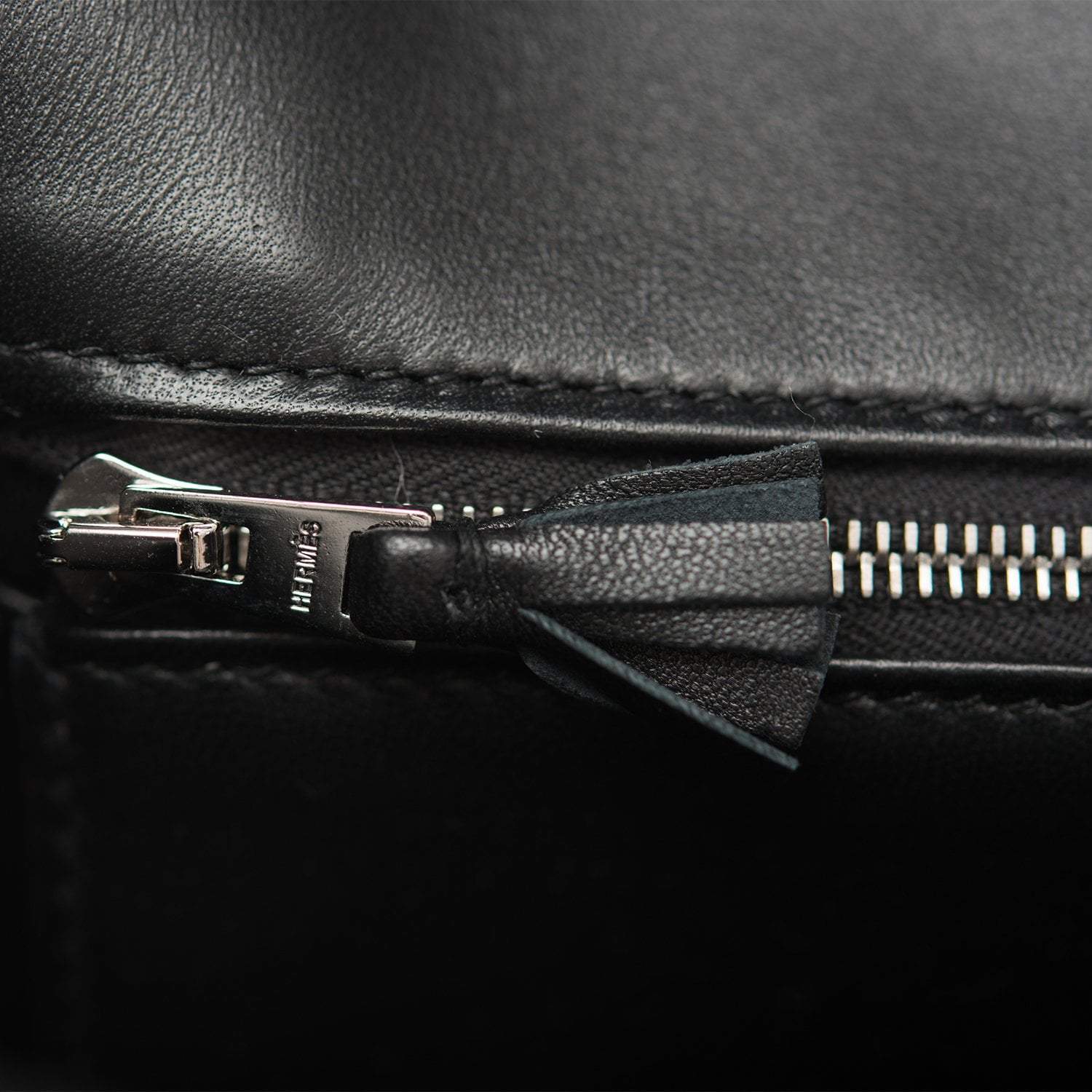 Hermes Black Matte Alligator and Ombre Lizard Marquette Constance 24cm Palladium Hardware - Exclusu