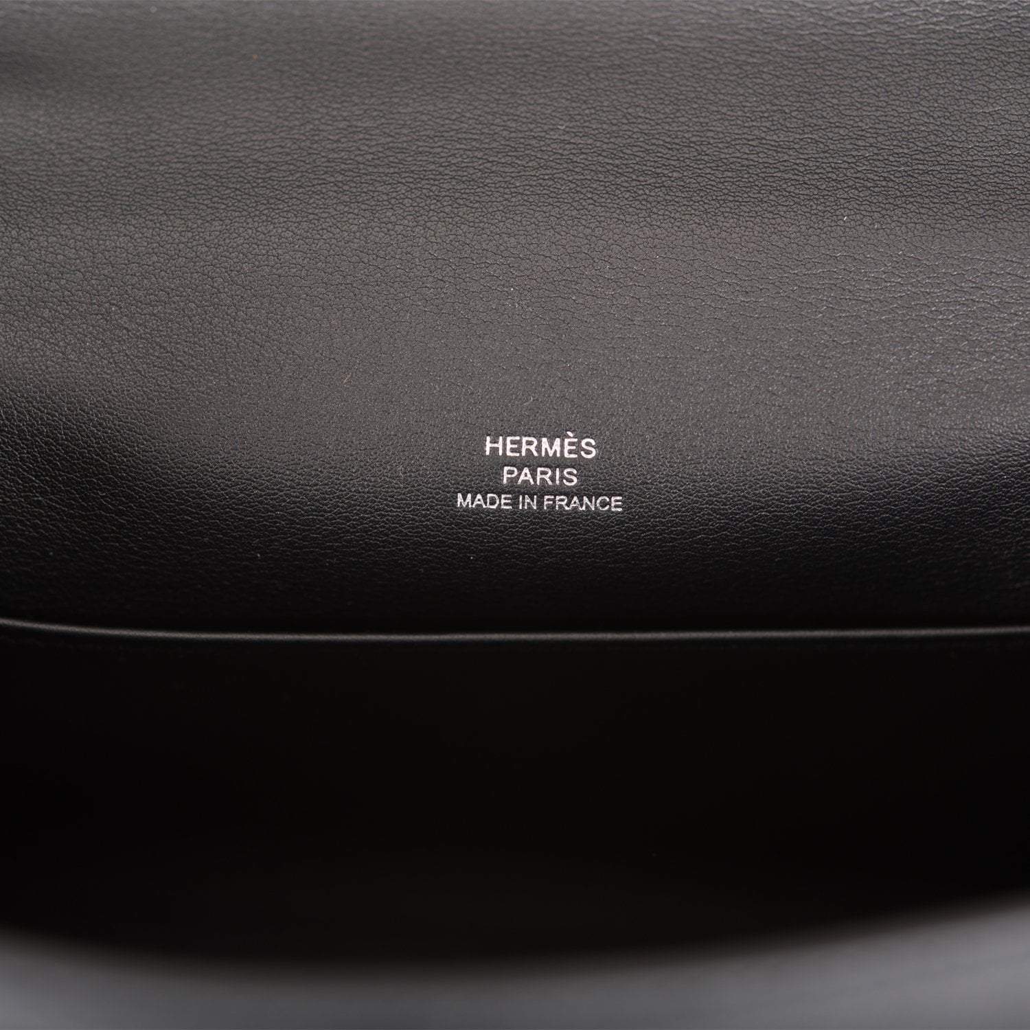 Hermes Black Swift Mini Kelly Pochette Palladium Hardware - Exclusu