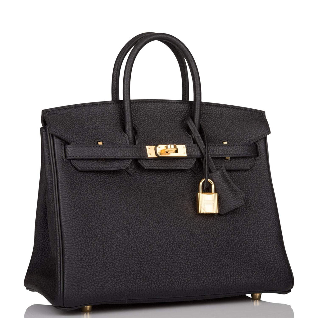 Hermes Black Togo Birkin 25cm Gold Hardware - Exclusu