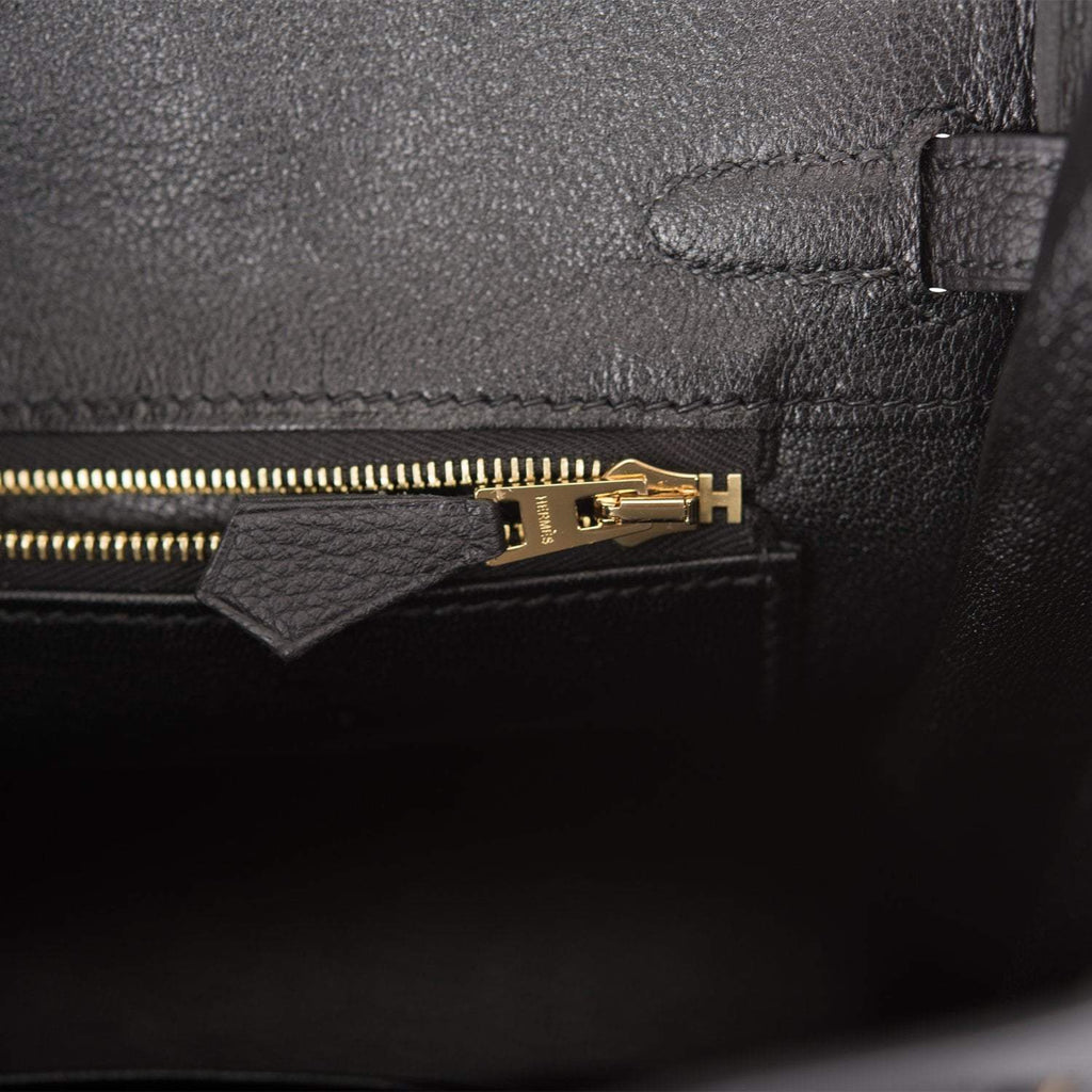 Hermes Black Togo Birkin 25cm Gold Hardware - Exclusu