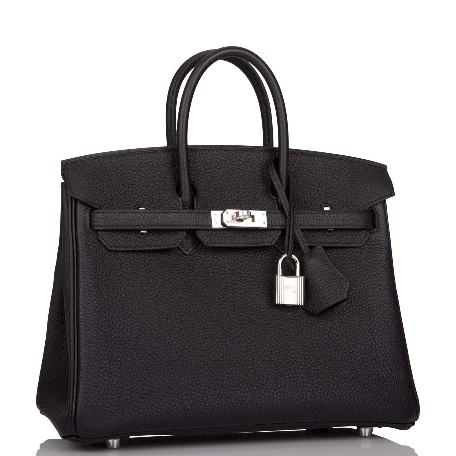 Hermes Black Togo Birkin 25cm Palladium Hardware - Exclusu
