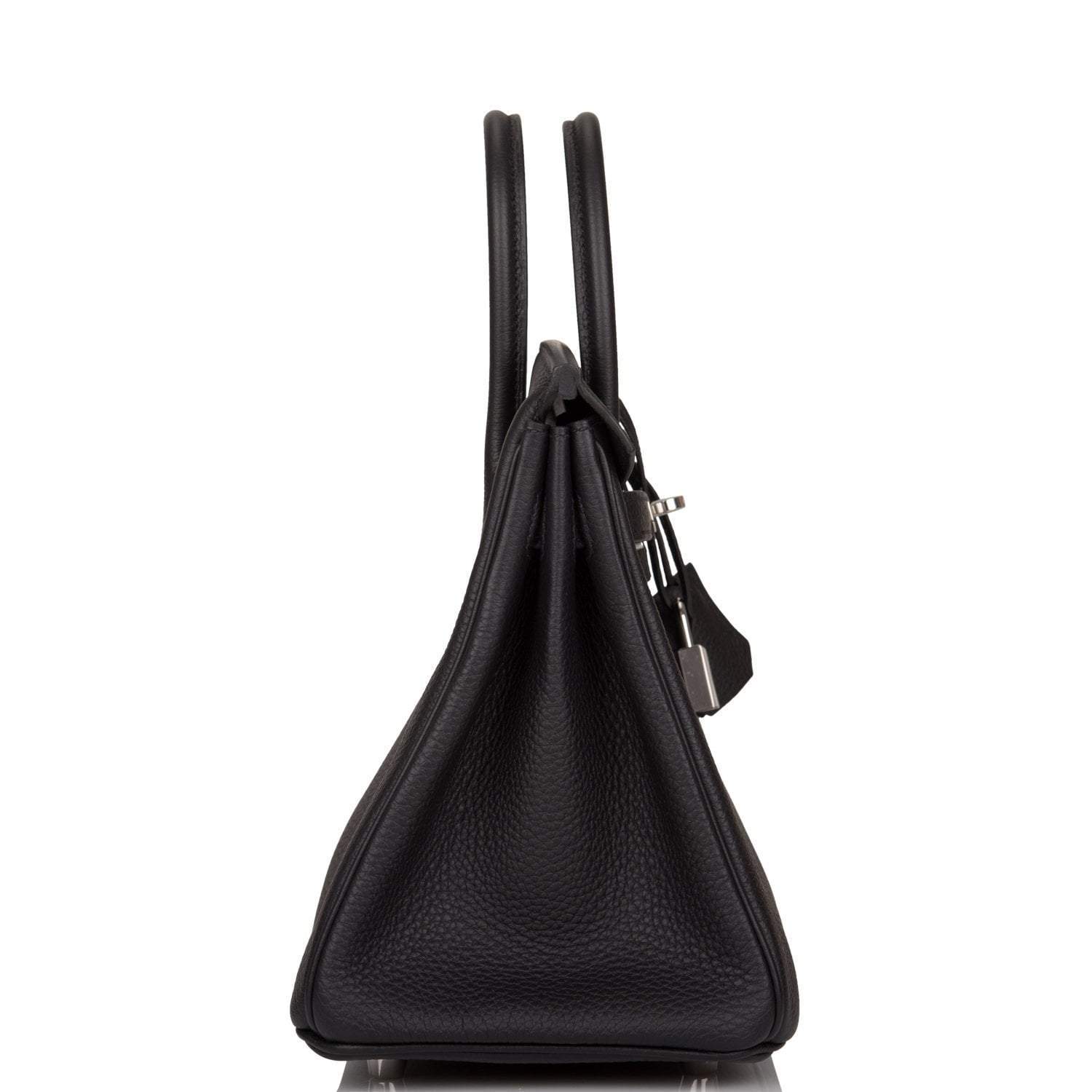 Hermes Black Togo Birkin 25cm Palladium Hardware - Exclusu