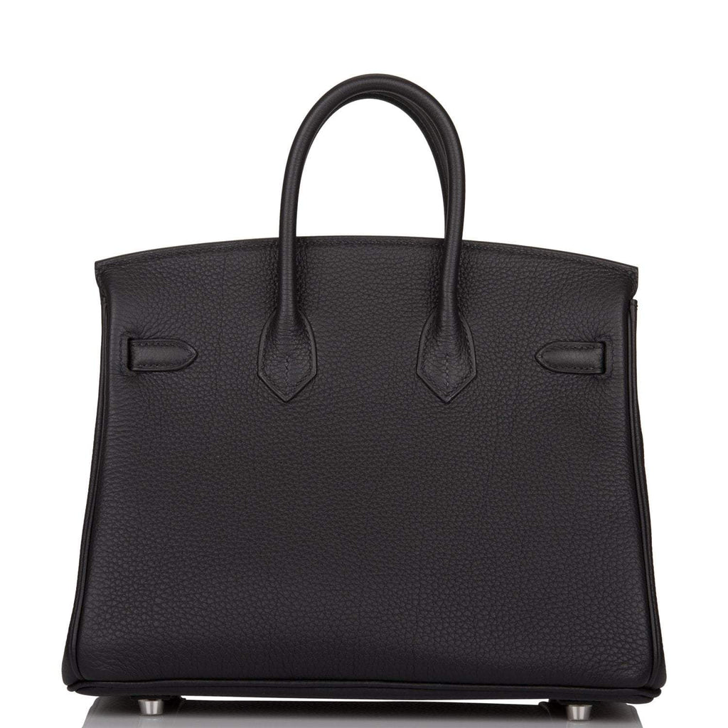 Hermes Black Togo Birkin 25cm Palladium Hardware - Exclusu