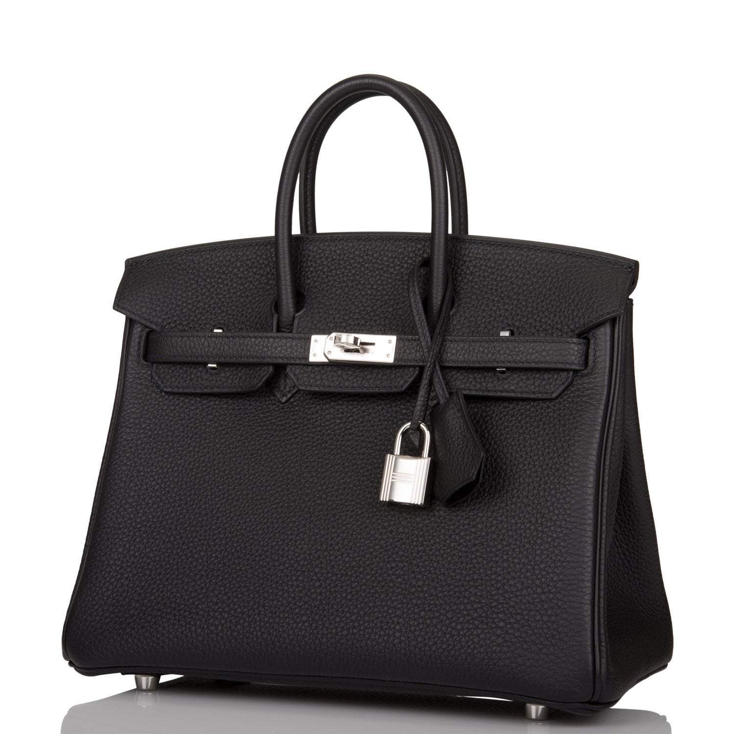 Hermes Black Togo Birkin 25cm Palladium Hardware - Exclusu