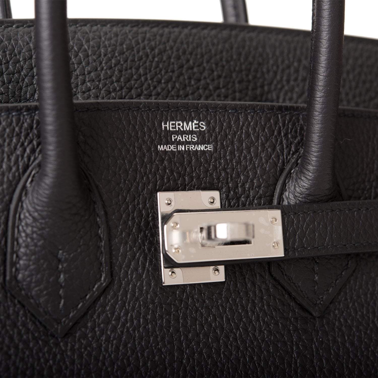 Hermes Black Togo Birkin 25cm Palladium Hardware - Exclusu