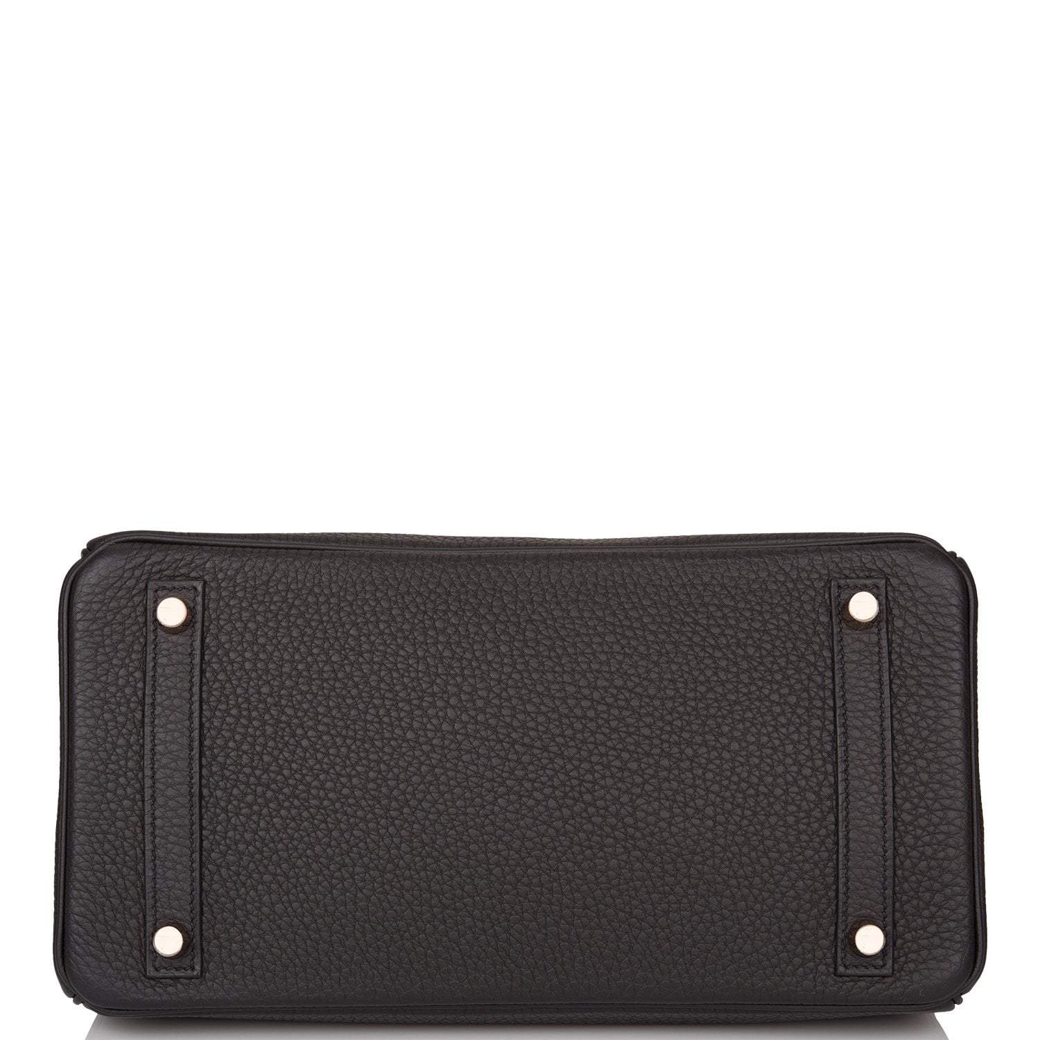 Hermes Black Togo Birkin 30cm Rose Gold Hardware - Exclusu