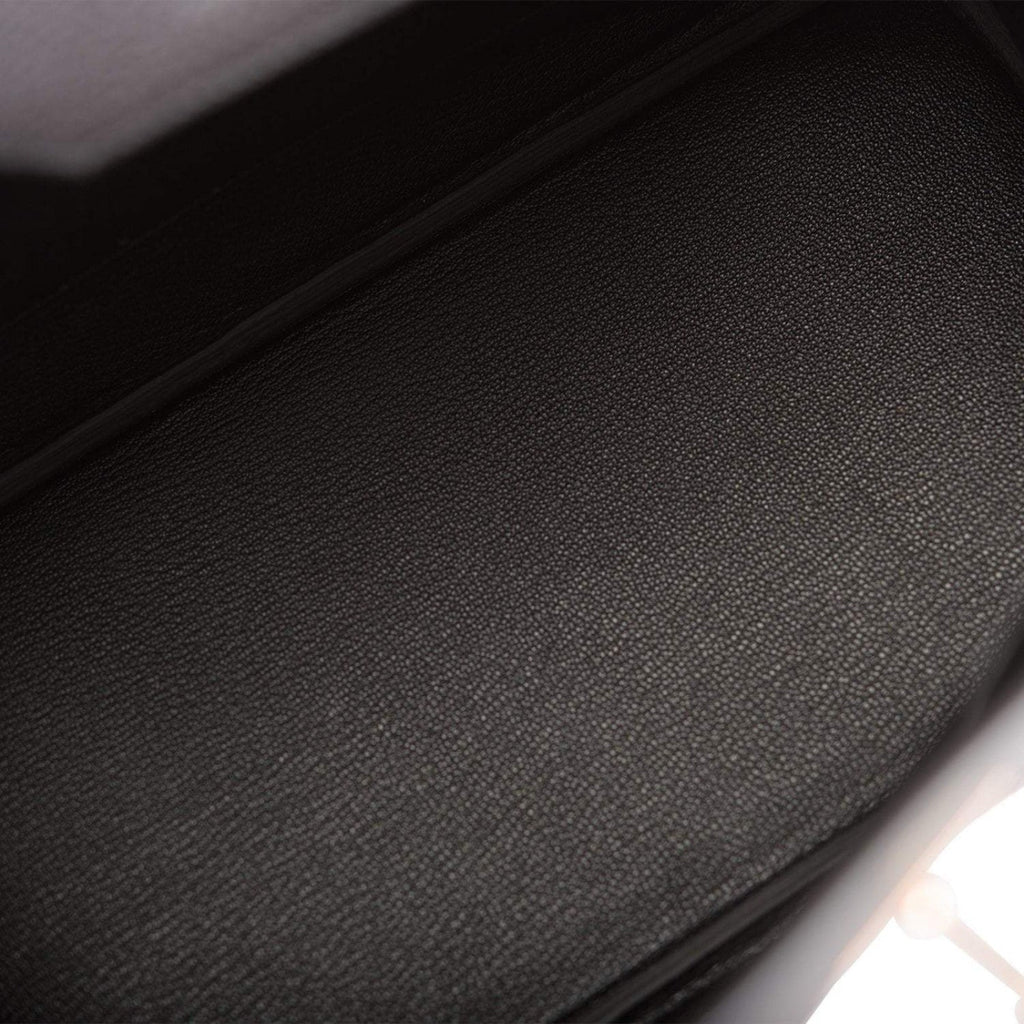 Hermes Black Togo Birkin 30cm Rose Gold Hardware - Exclusu