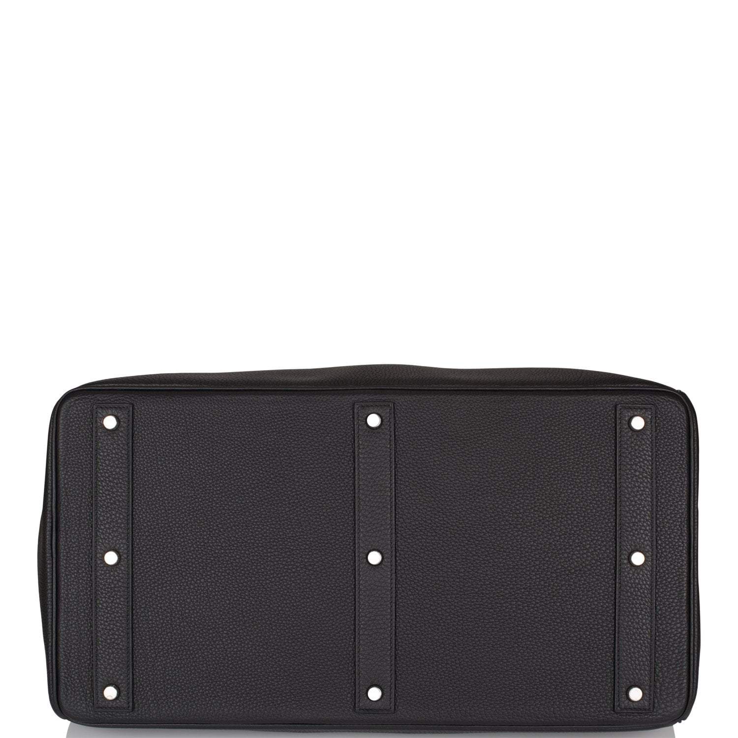 Hermes Black Togo HAC Birkin 50cm Palladium Hardware - Exclusu