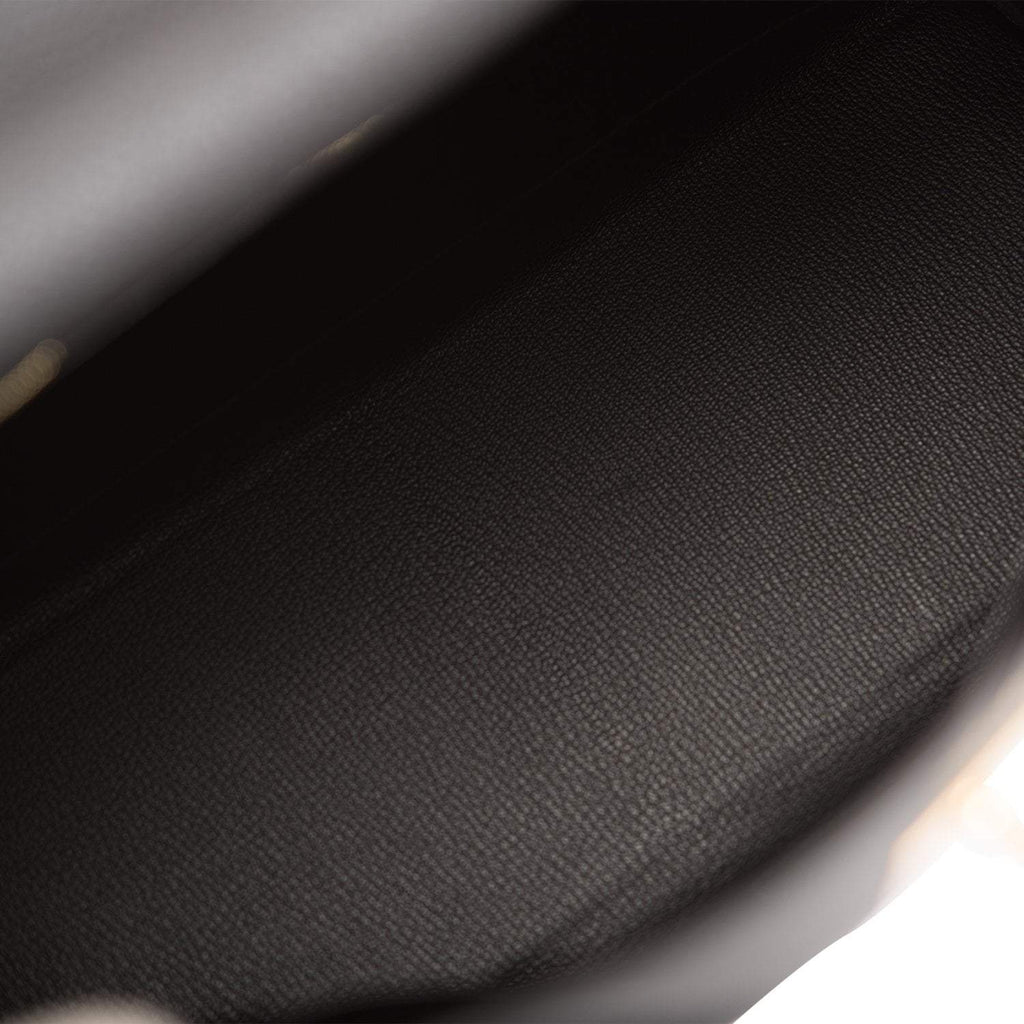 Hermes Black Togo Retourne Kelly 35cm Gold Hardware - Exclusu