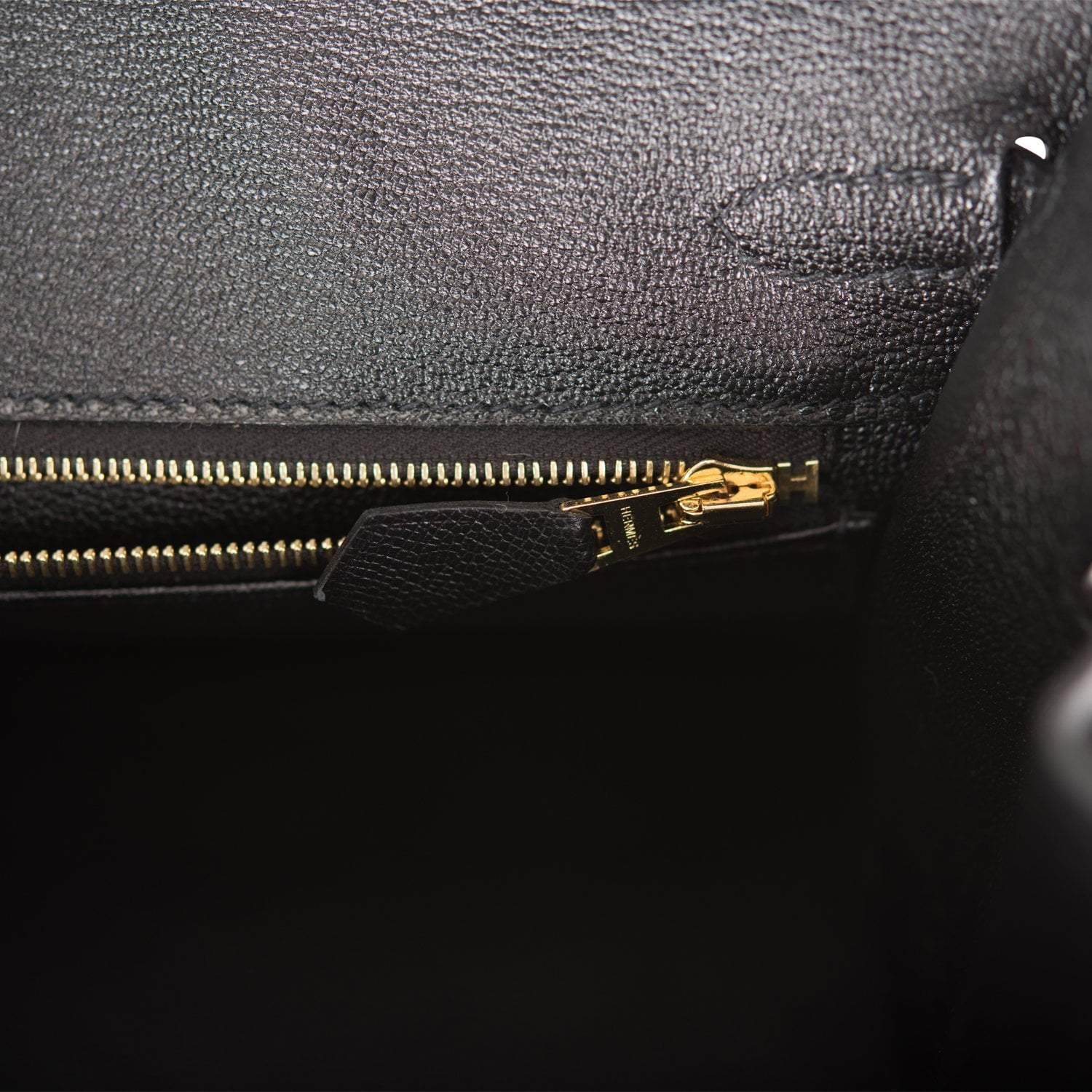 Hermes Black Veau Madame Sellier Birkin 25cm Gold Hardware - Exclusu