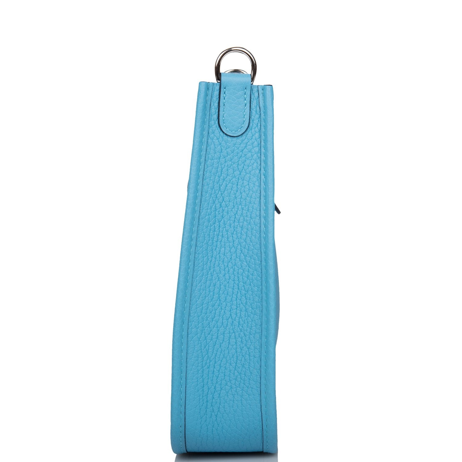 Hermes Bleu du Nord Clemence Evelyne TPM Bag Palladium Hardware - Exclusu