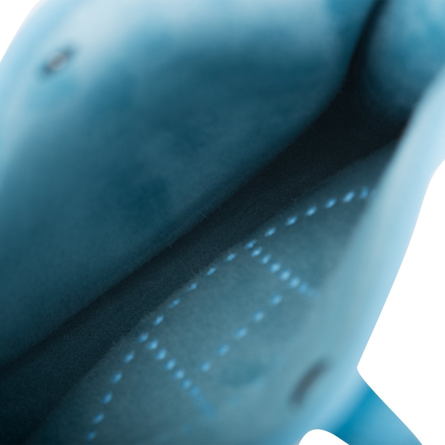 Hermes Bleu du Nord Clemence Evelyne TPM Bag Palladium Hardware - Exclusu