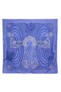 Hermes Silk Scarf 90cm 'Doights de fee' Periwinkle - Exclusu