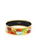 Hermes Chain d'anchre enamel bangle - Exclusu