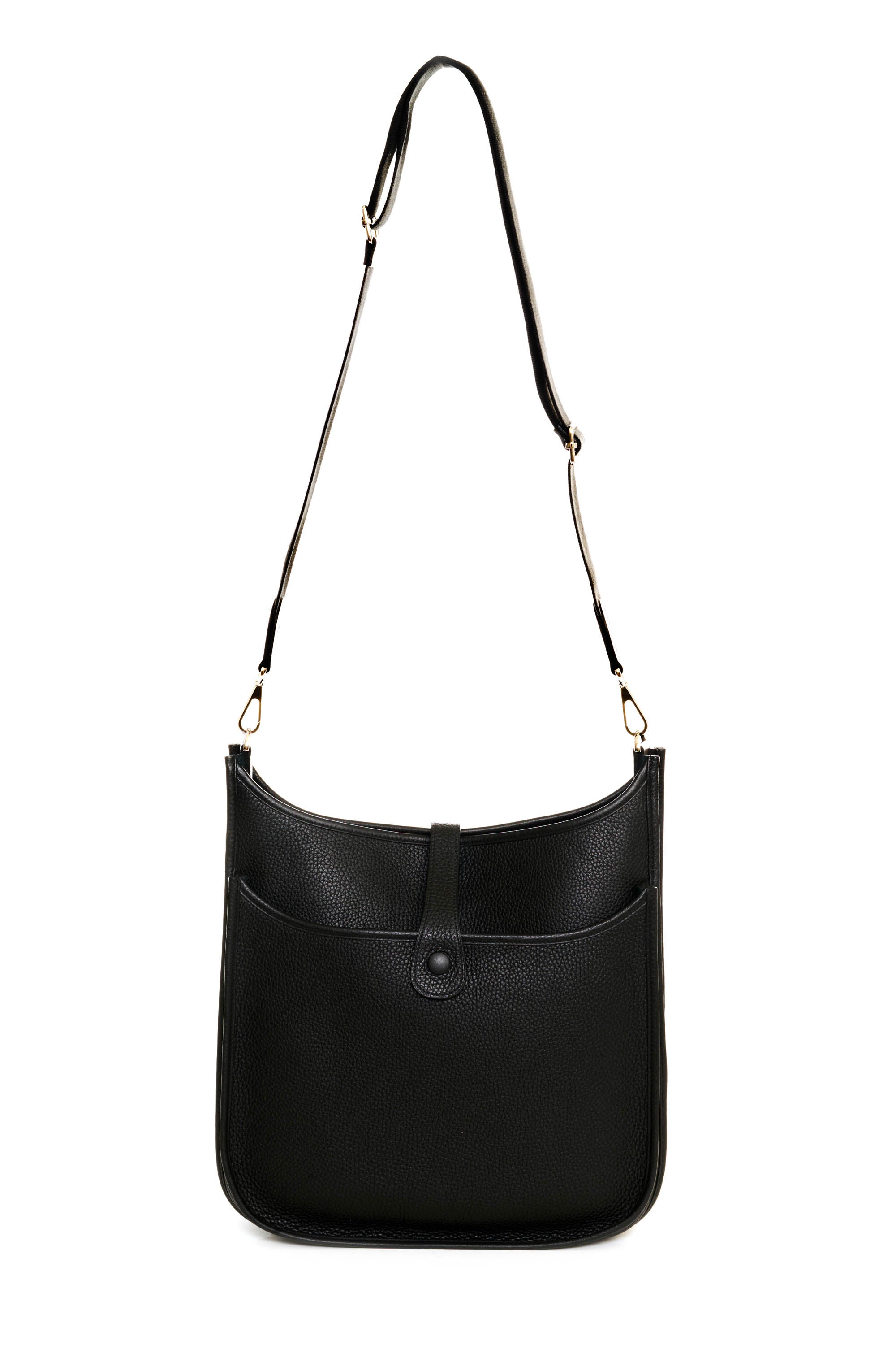 Hermes Black Clemence Evelyne III Crossbody bag Size 33 - Exclusu