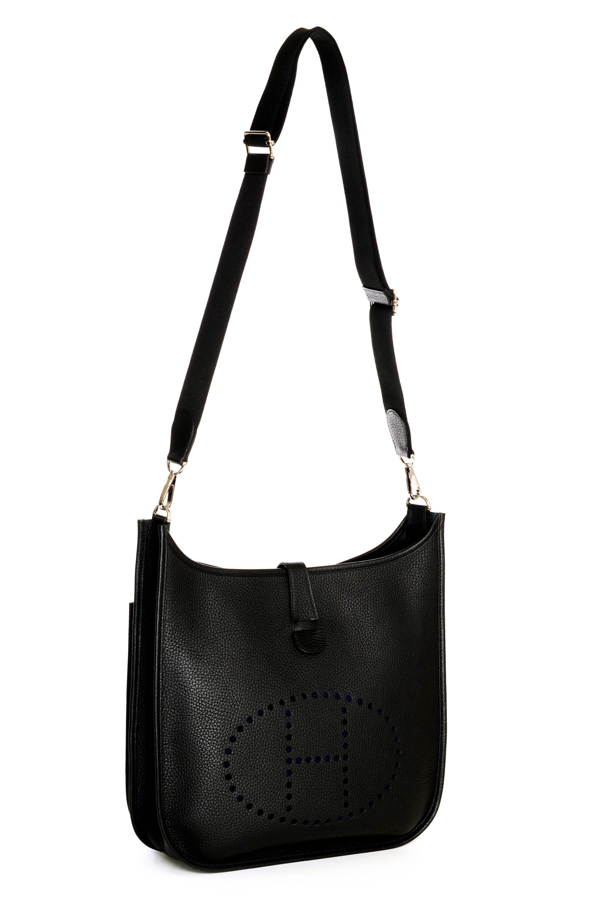 Hermes Black Clemence Evelyne III Crossbody bag Size 33 - Exclusu