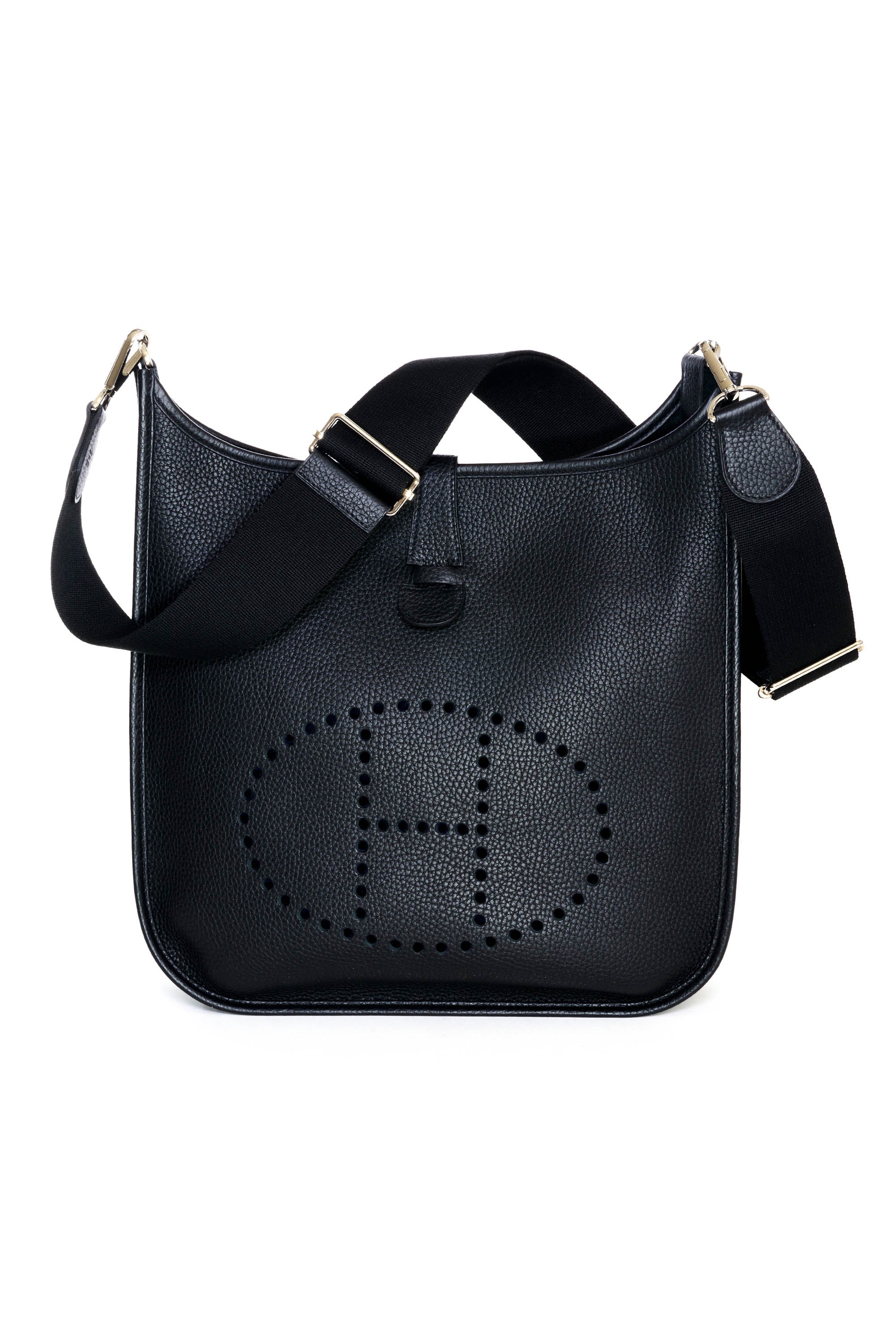 Hermes Black Clemence Evelyne III Crossbody bag Size 33 - Exclusu
