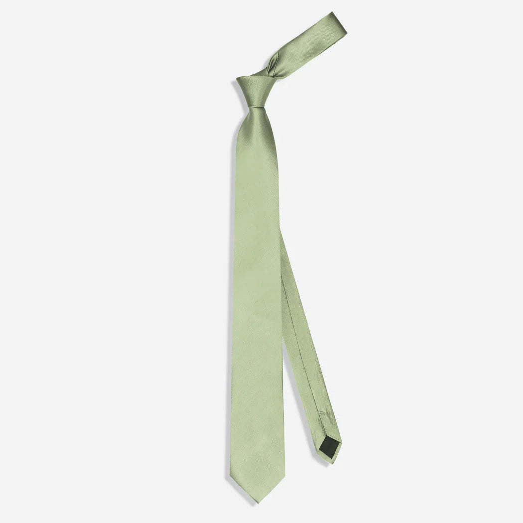 Modren Sage Green Tie