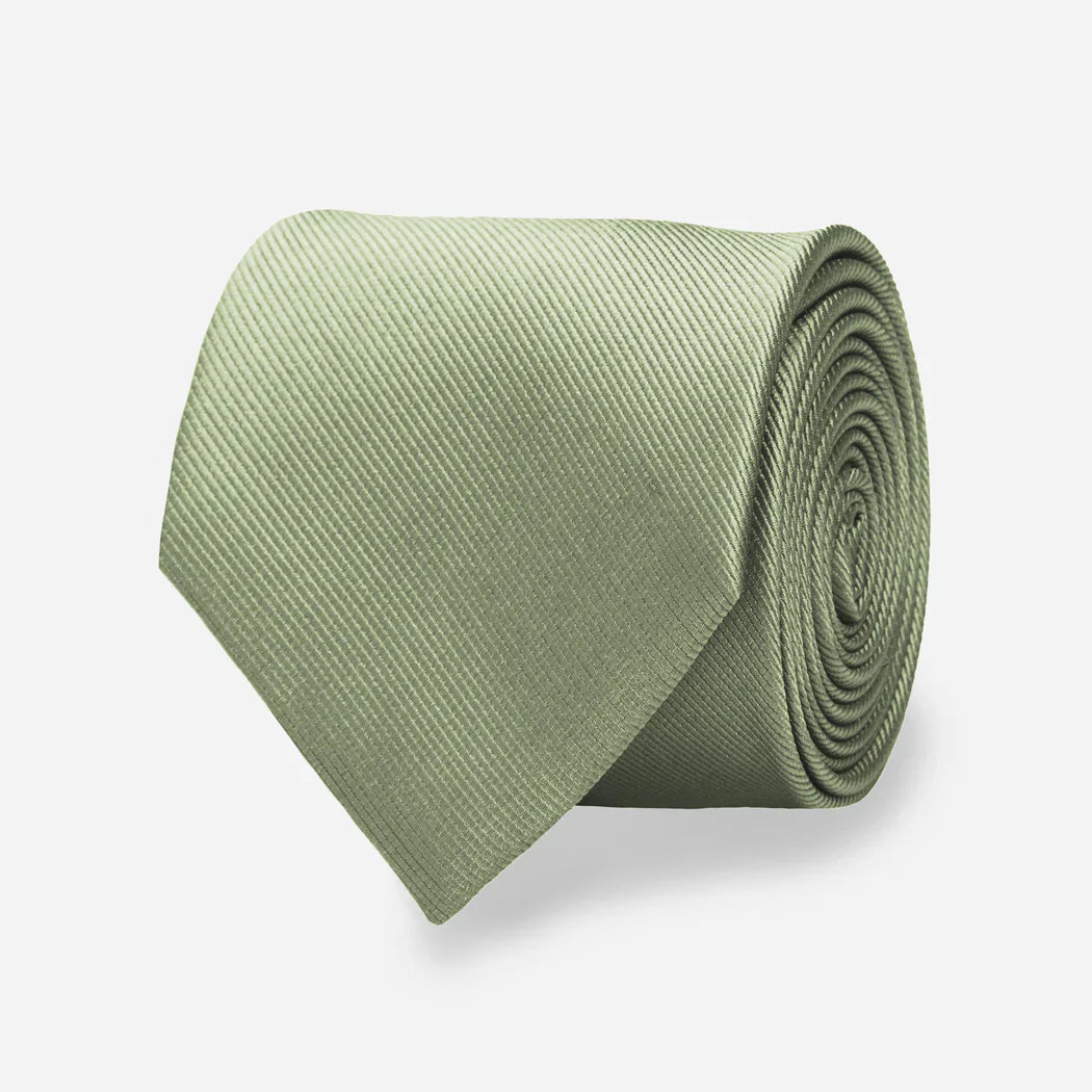Modren Sage Green Tie