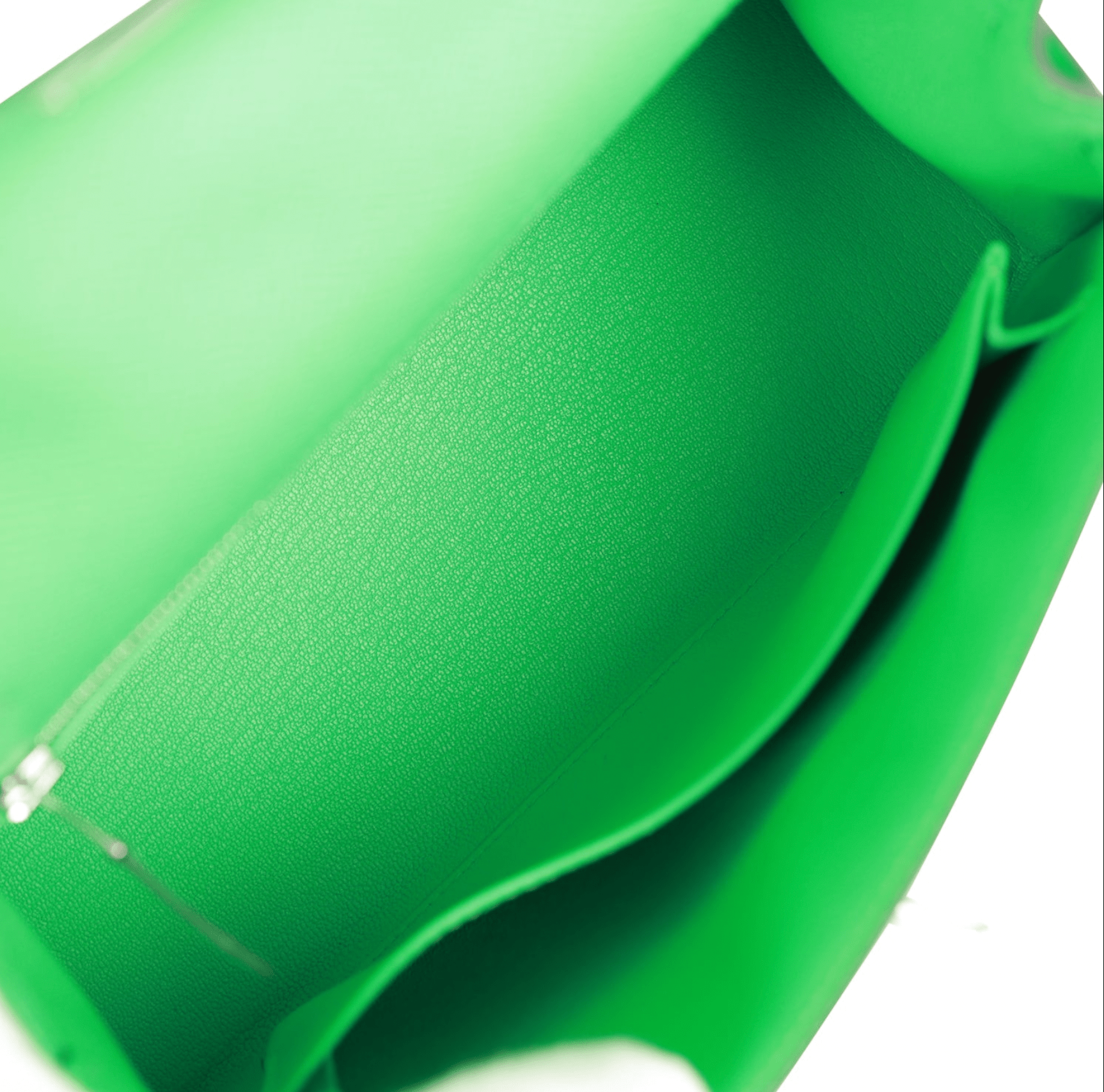 Hermes Kelly Sellier 25 Vert Comics Epsom Palladium Hardware - Exclusu