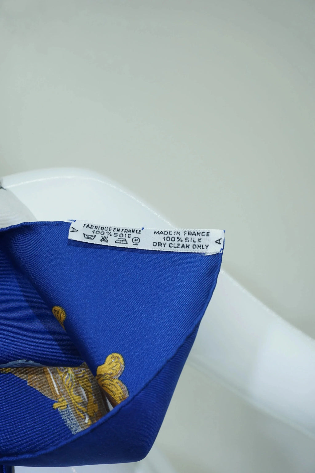 Hermès Blue Bateau A Vapeur De Jouffroy D’Abbans 1784 Scarf 90cm - Exclusu