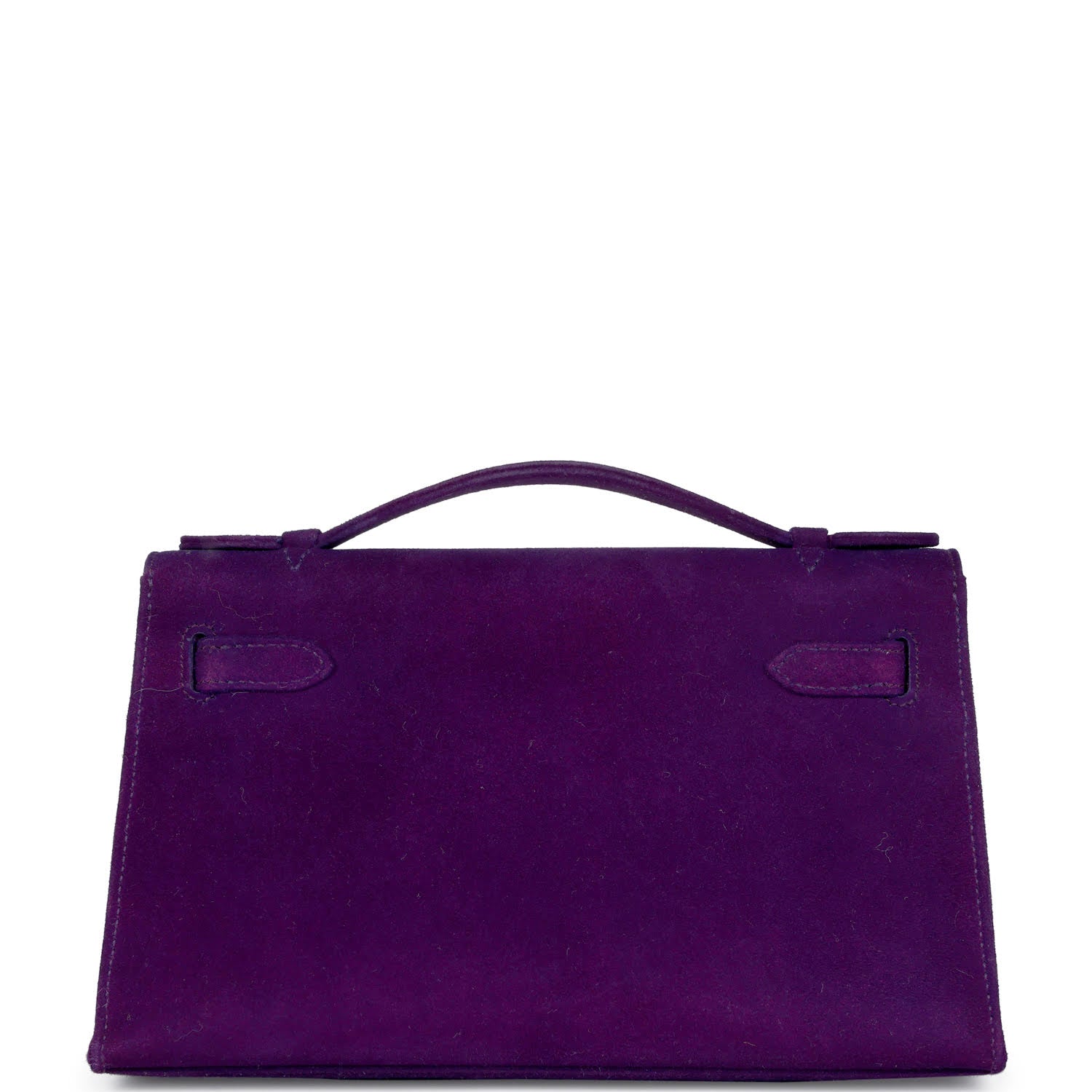 Hermes Kelly Pochette Violet Doblis Gold Hardware - Exclusu